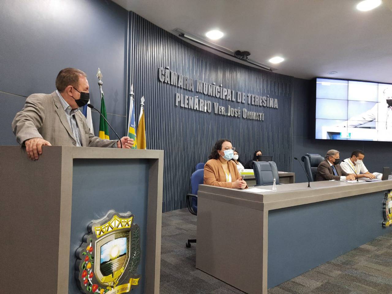 Secretário João Henrique na Câmara Municipal de Teresina